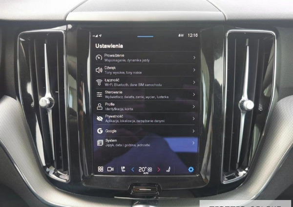 Volvo XC 60 cena 219900 przebieg: 29563, rok produkcji 2023 z Rychwał małe 407